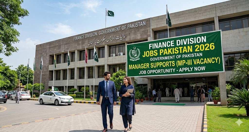 Finance Division Jobs Pakistan in Government 2026 – Manager Supports MP-III Vacancy (Apply Now)