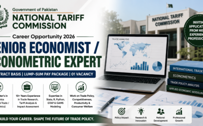 National Tariff Commission Jobs 2026 Announces Senior Economist / Econometric Expert : Eligibility, Qualifications and Application Details