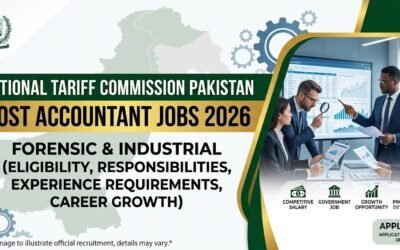 National Tariff Commission Pakistan Cost Accountant Jobs 2026 (Forensic & Industrial): Eligibility, Responsibilities, Experience Requirements and Career Growth