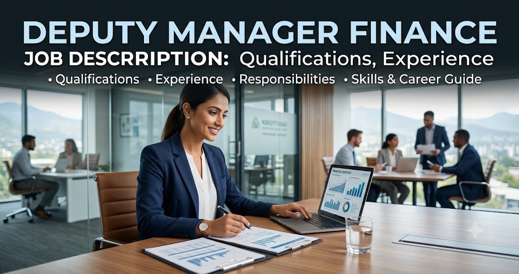 Deputy Manager Finance Job